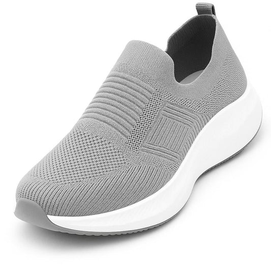 Grey Skechers Walking Shoes for Men – Casual, Durable & Stylish