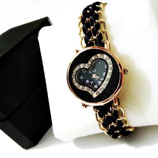 Women’s Black Stainless Steel Watch