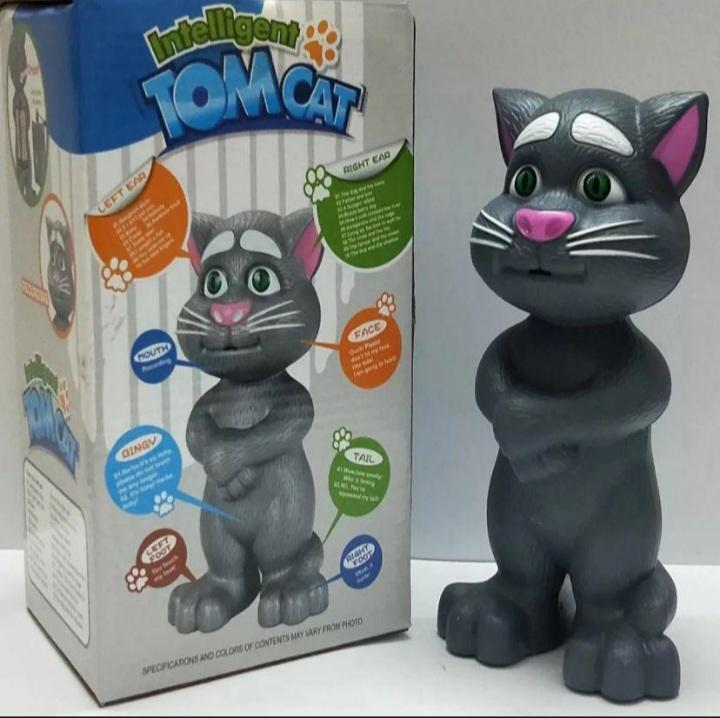 Grey Talking Tom Toy