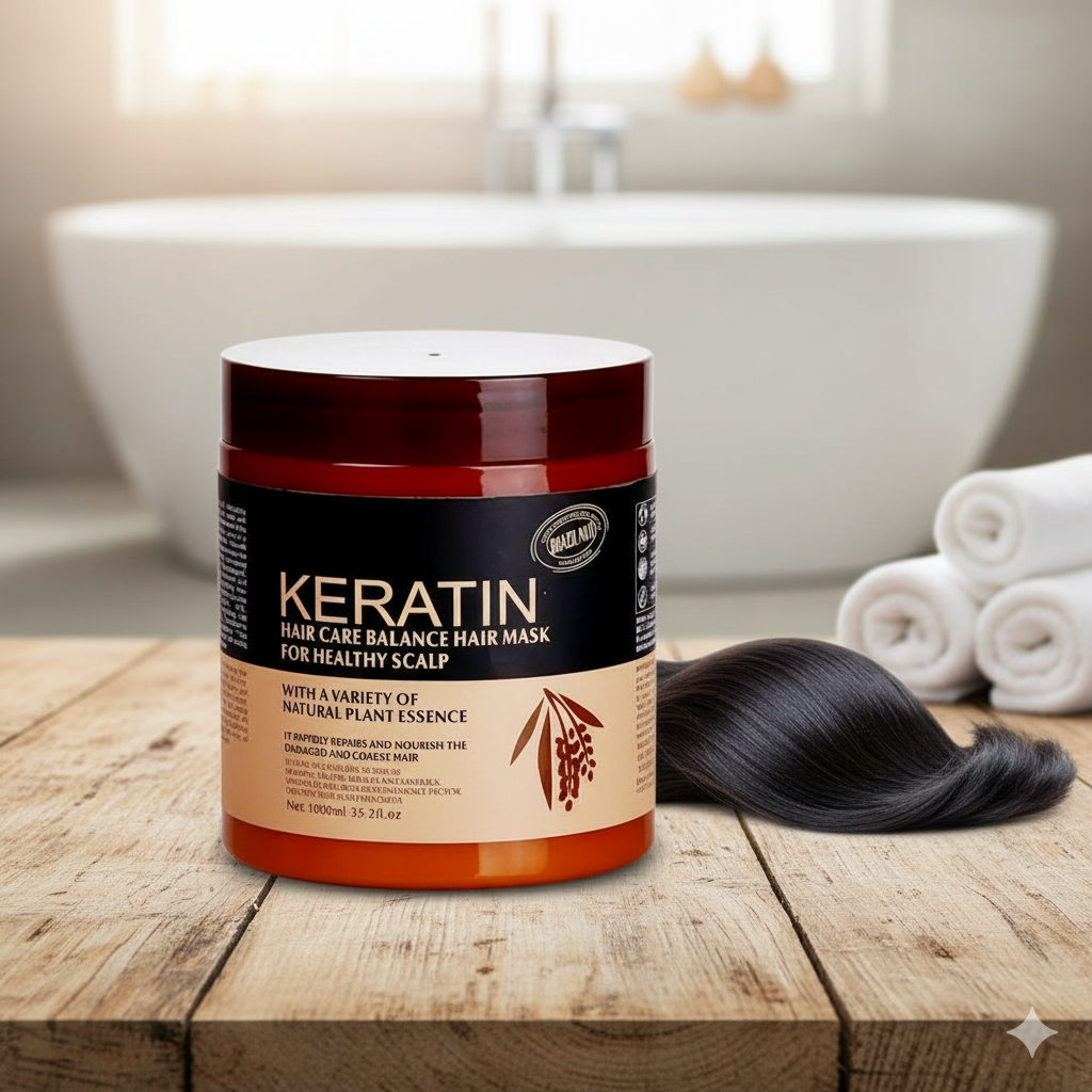 Repairs and Rejuvenates damaged hair