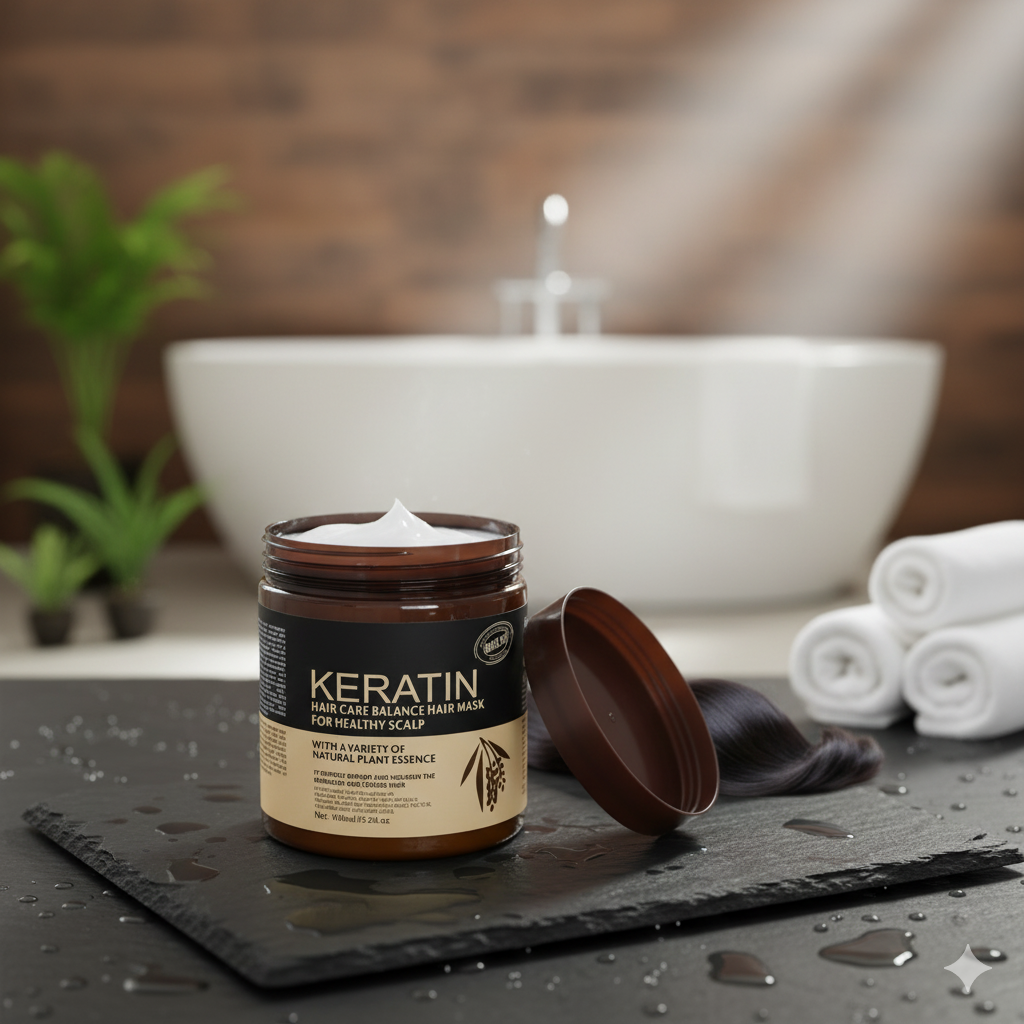 Repairs and Rejuvenates damaged hair