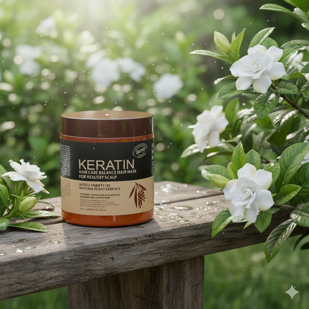 Repairs and Rejuvenates damaged hair