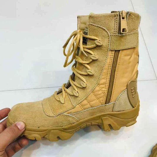 Men's Beige Delta Comfortable Boots