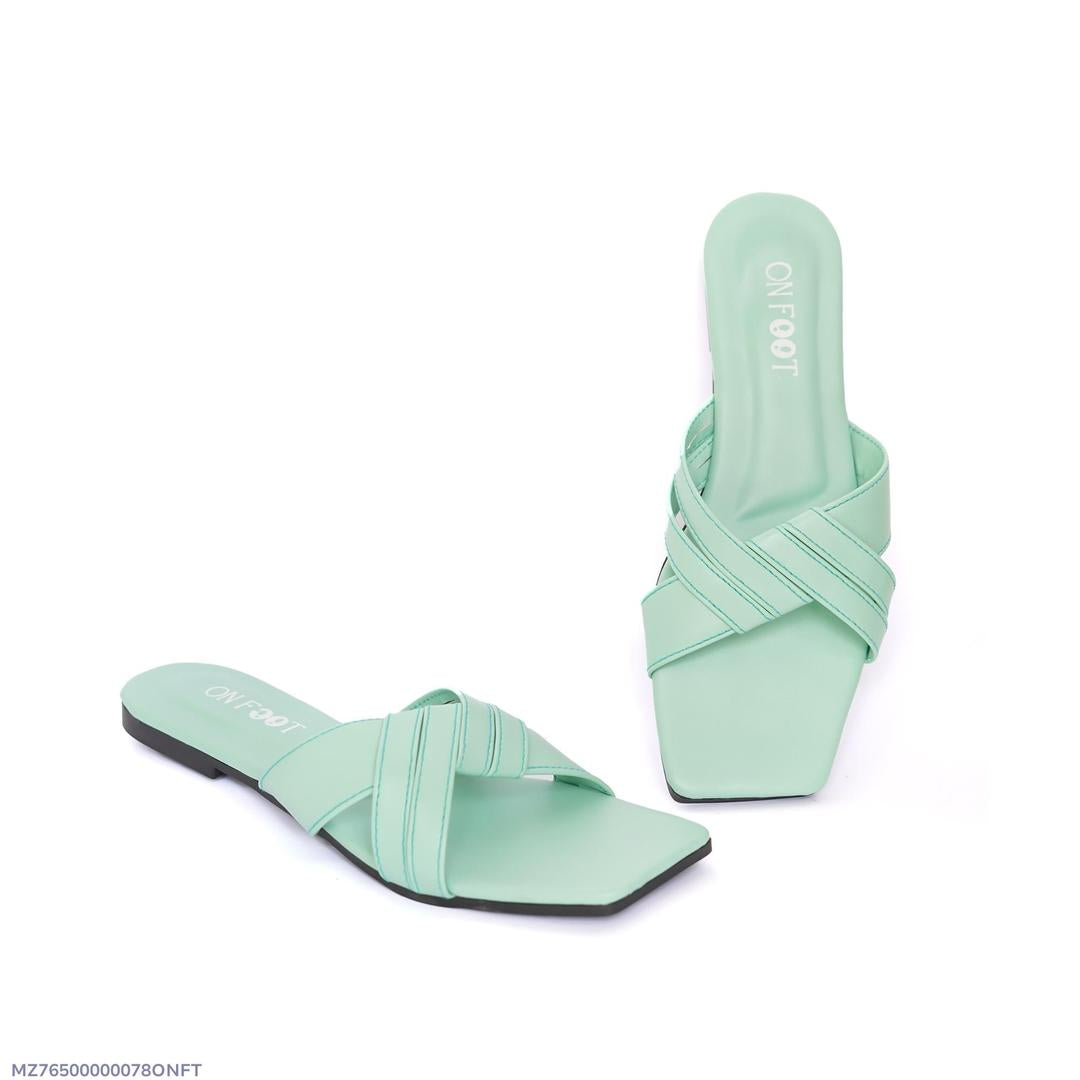 Women’s Fancy Rexine Slippers & Flats