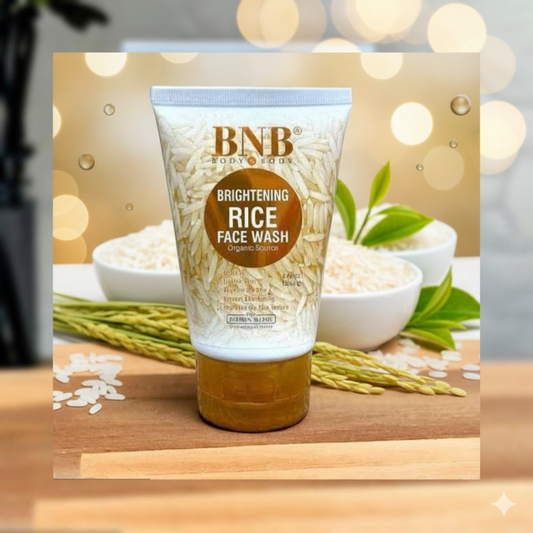 Vegan Rice Milk Face Wash: Exfoliate, Brighten & Glow